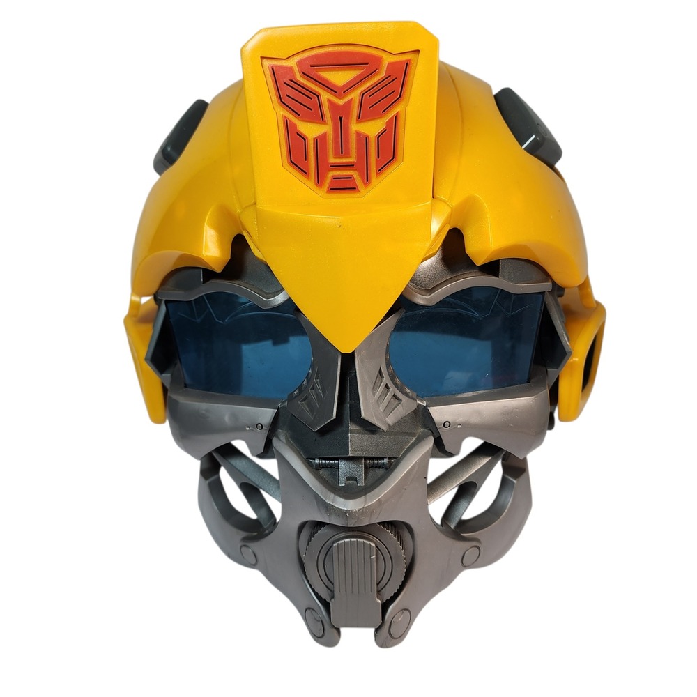Transformers Bumblebee Helmet Mask Kids Roleplay Costume Prop Yellow‎